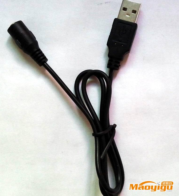 廠家USB A公轉(zhuǎn)DC3511母座充電線，DC5525充電線等