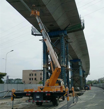 廣東陽山車載式高空車出租-中橋建