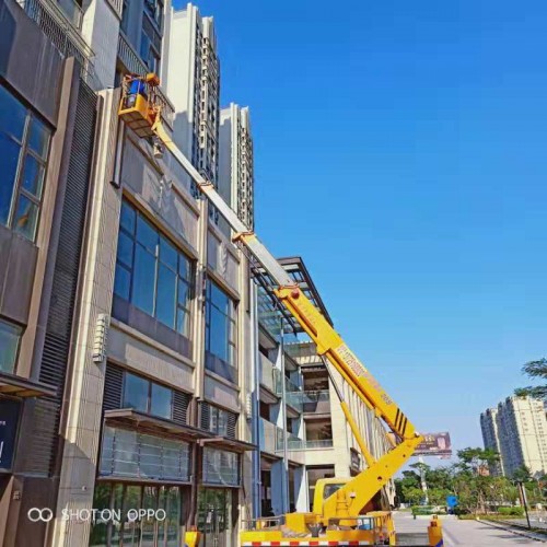 廣東黃埔天橋噴補車出租-中橋建