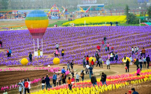 阜新七彩風(fēng)車展策劃-廠家