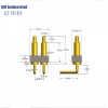 非標(biāo)定制 pogo pin矩形磁吸連接器軍事電子鍍金黃銅